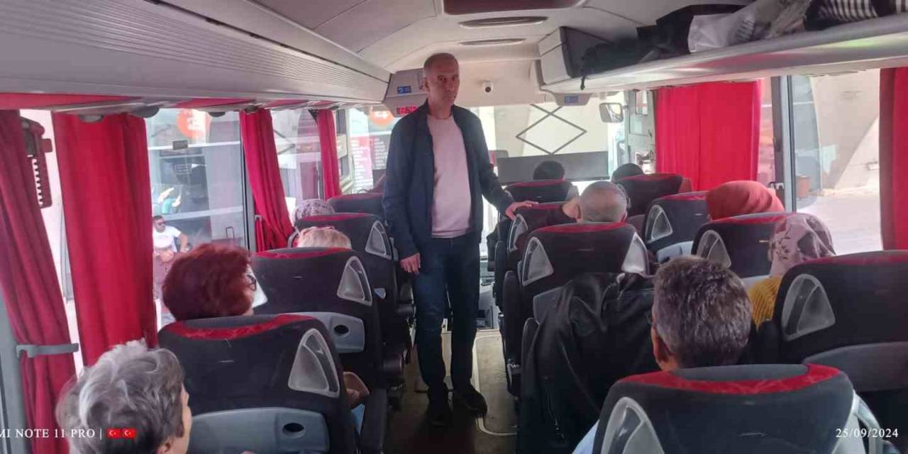 Kırşehir Polisi Yolcu Gibi Bindiği Otobüste Denetim Yaptı