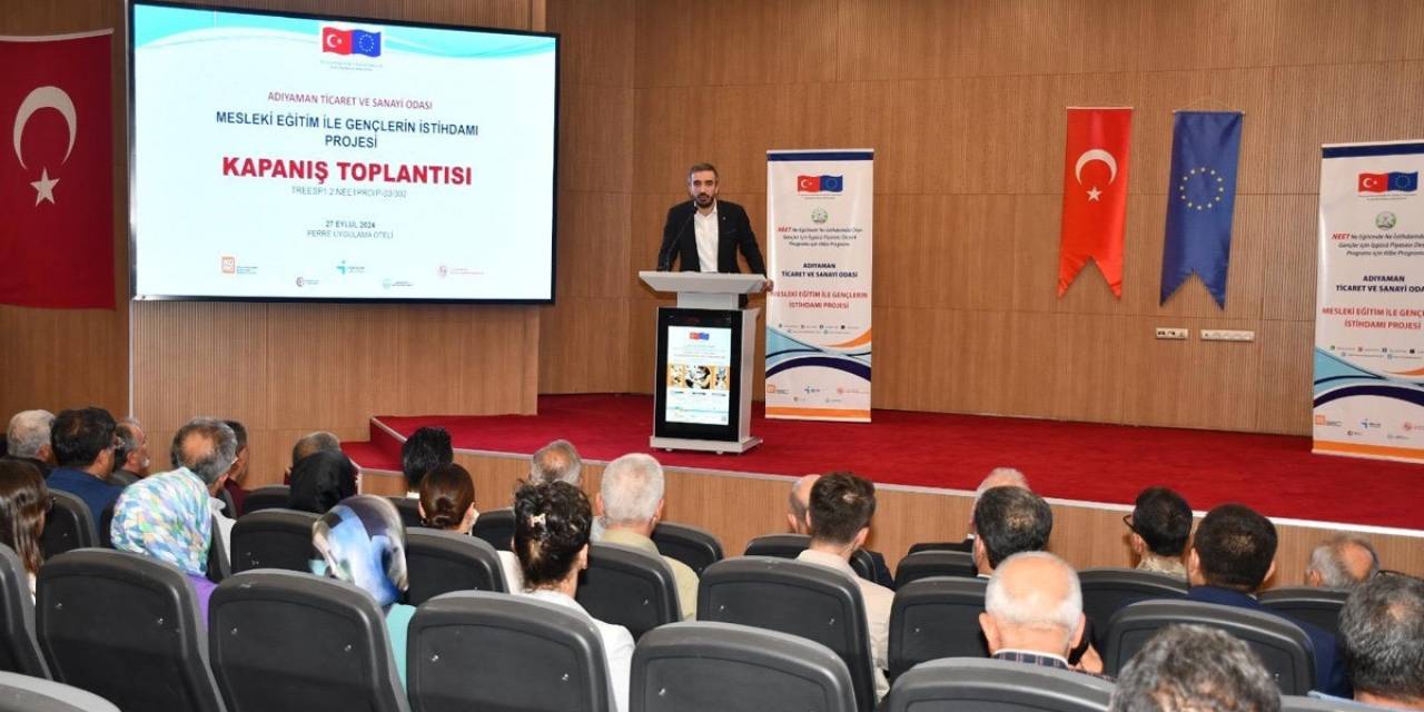 ‘Mesleki Eğitimle Gençlerin İstihdamı’ Projesinin Kapanış Toplantısı Yapıldı