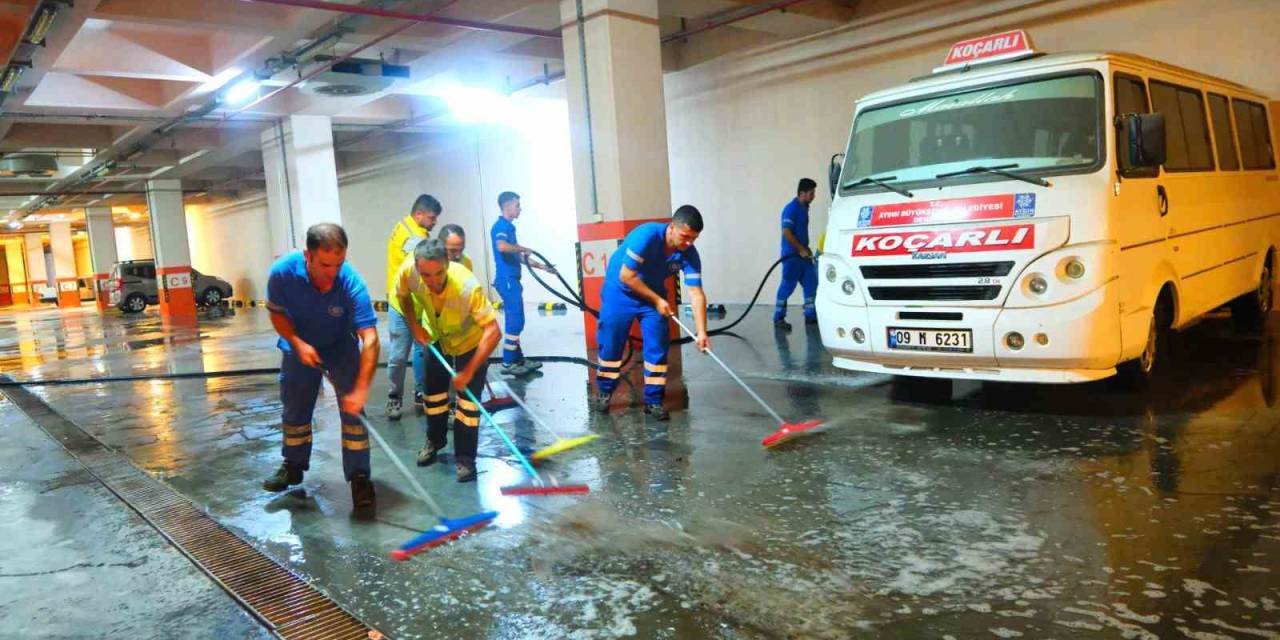 Aydın Şehirler Arası Otobüs Terminali Pırıl Pırıl Oldu