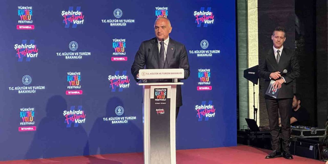 Kültür Ve Turizm Bakanı Ersoy: ‘‘Türkiye Kültür Yolu Festivali Gelecek Yıl 20 Şehirde’’