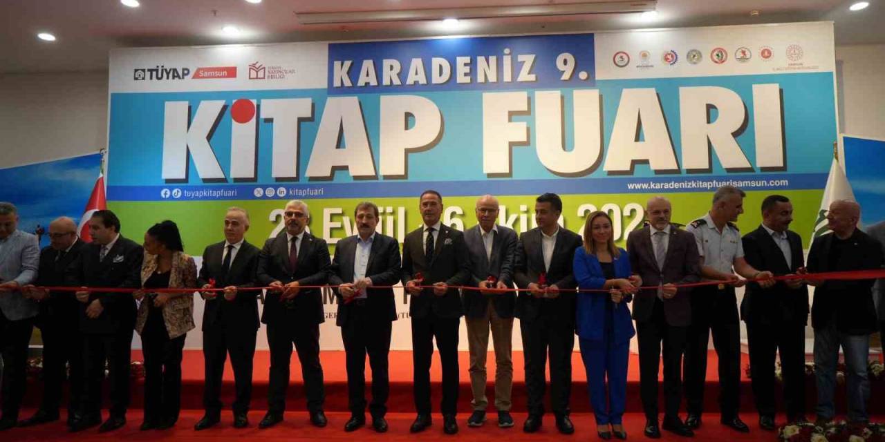 9. Karadeniz Kitap Fuarı Açıldı