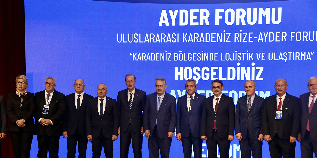 Rize’de Uluslararası Karadeniz Rize-Ayder Forumu düzenlendi