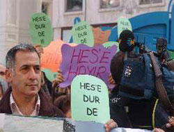 Artvinlilerden santral istemiyoruz eylemi