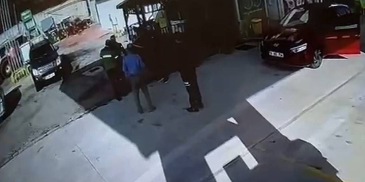 Polisler İle Akaryakıt İstasyonu Çalışanı Arasındaki Arbede Kamerada: Soruşturma Başlatıldı