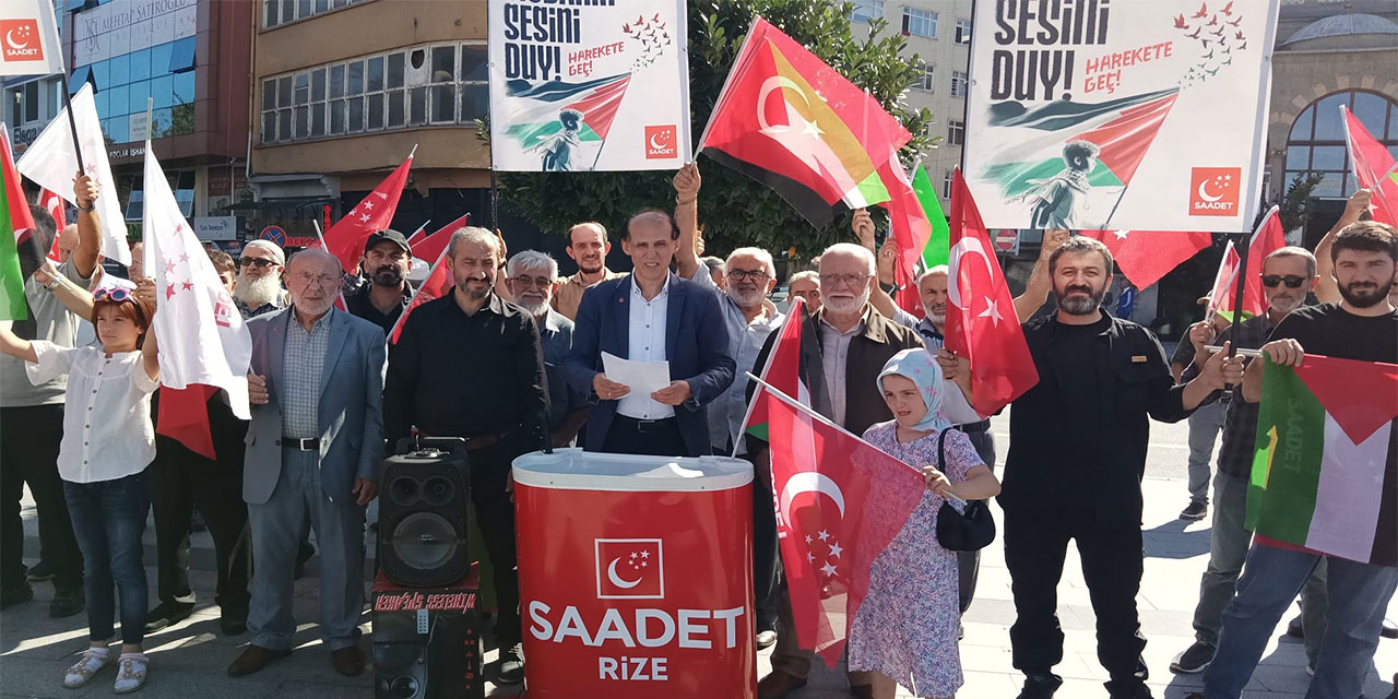 Saadet Partisi Rize'den Çağrı: "Vicdanın Sesini Duy, Harekete Geç!"