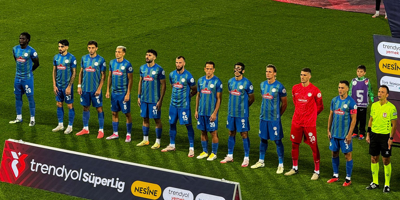 Çaykur Rizespor’un Antalyaspor Maçı 11’i Belli Oldu