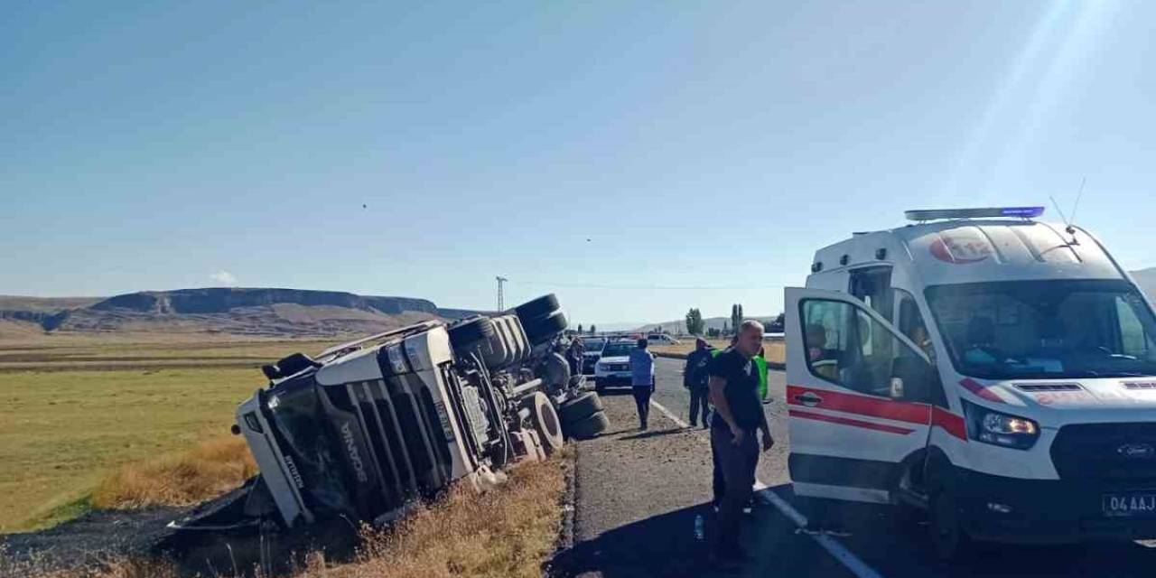 Ağrı’da Trafik Kazası: 1 Yaralı