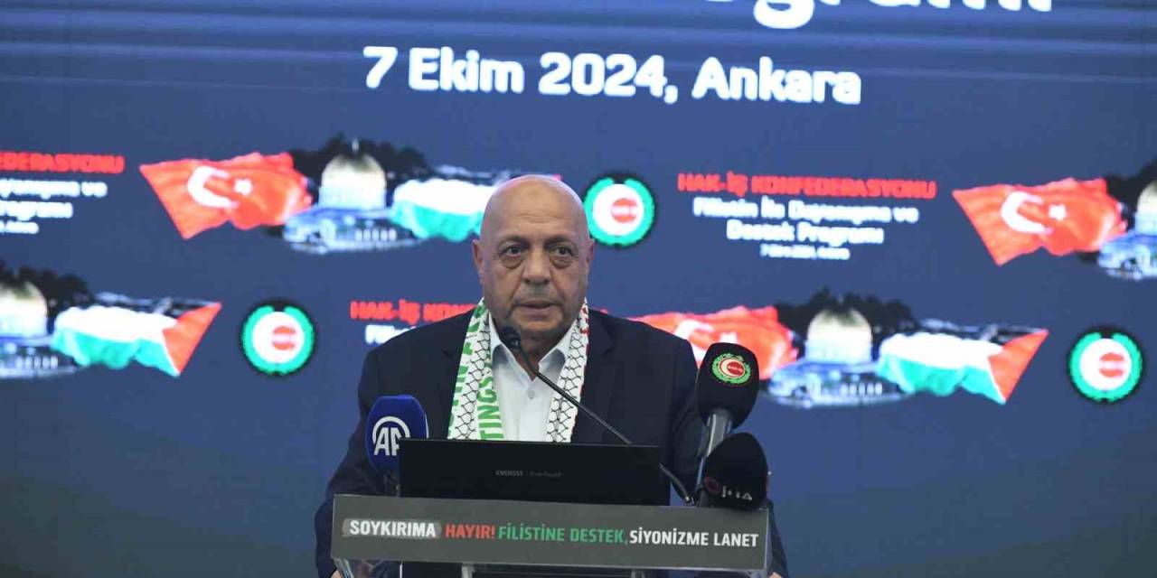 Hak-iş’ten Filistin Dayanışması