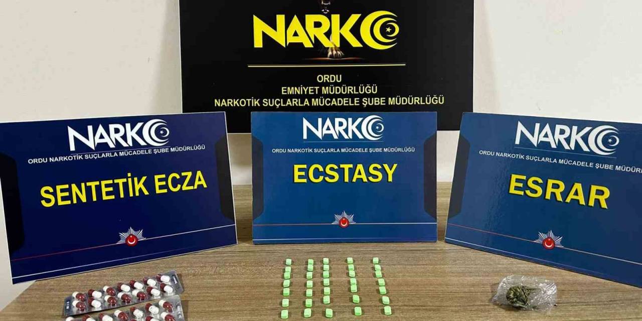 Ordu’da Uyuşturucu Operasyonlarında 5 Tutuklama