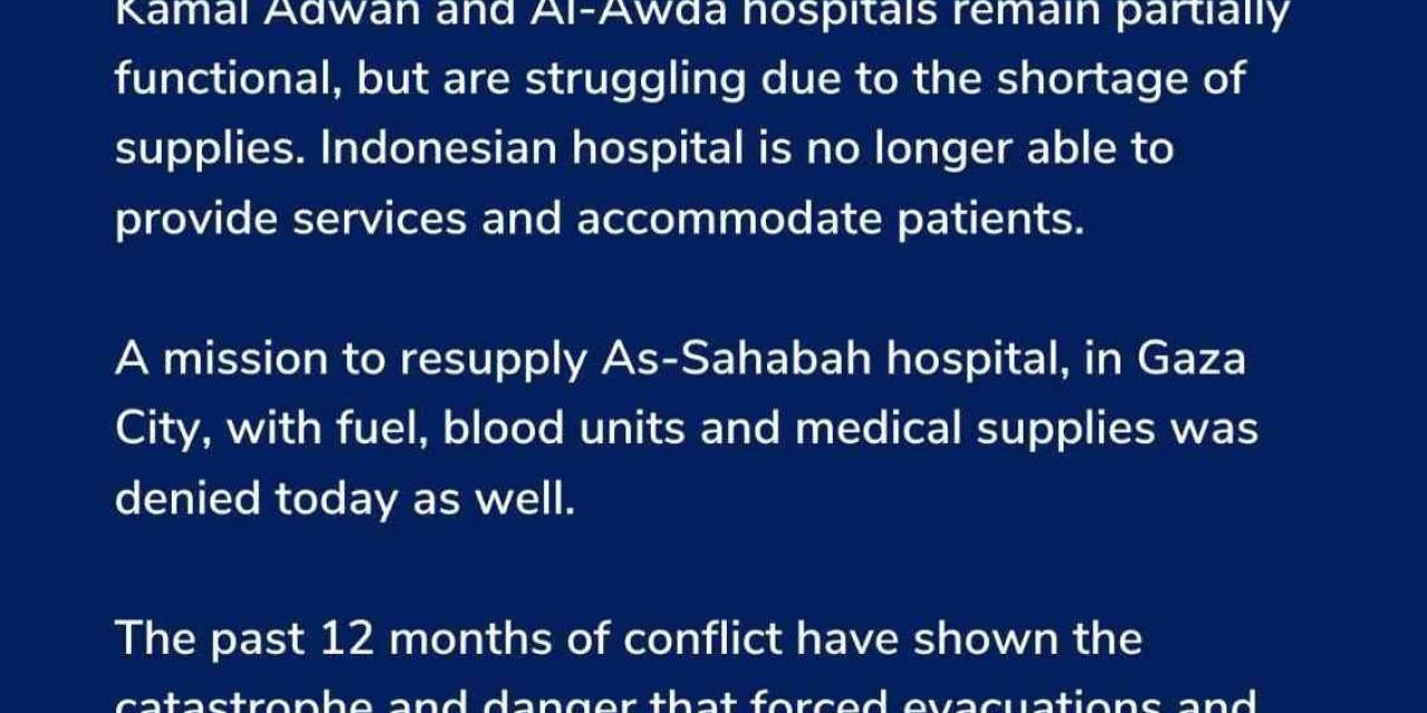 Dsö’den Gazze Açıklaması: “Hasta Tahliyeleri İsrail Tarafından Engelleniyor”