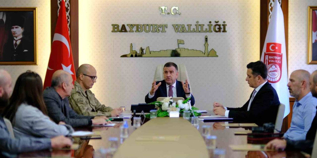 Bayburt’un Asayiş Olayları Güvenlik Bilgilendirme Toplantısı’nda Değerlendirildi