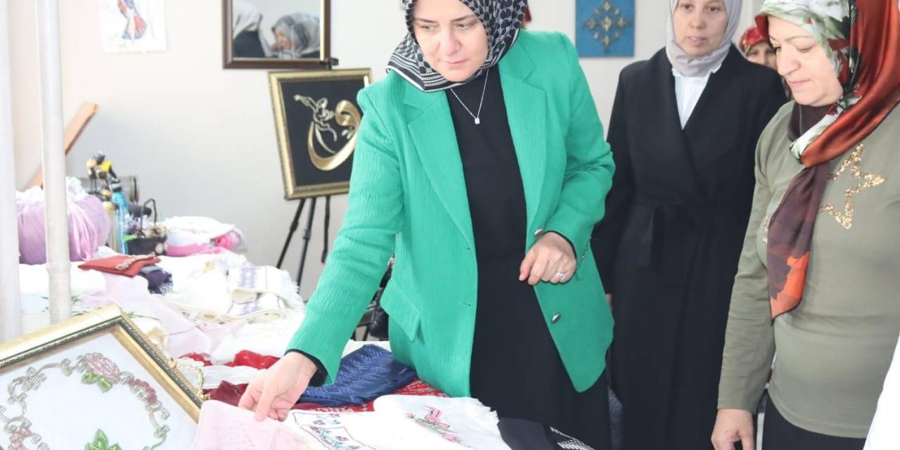 Vali Mustafa Çiftçi’nin Eşi Azime Çiftçi‘Den Pasinler İlçesine Ziyaret