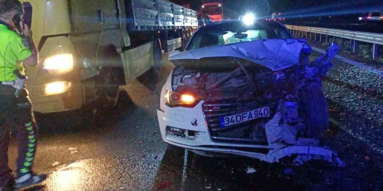 Anadolu Otoyolu’nda Zincirleme Kaza: 4 Yaralı