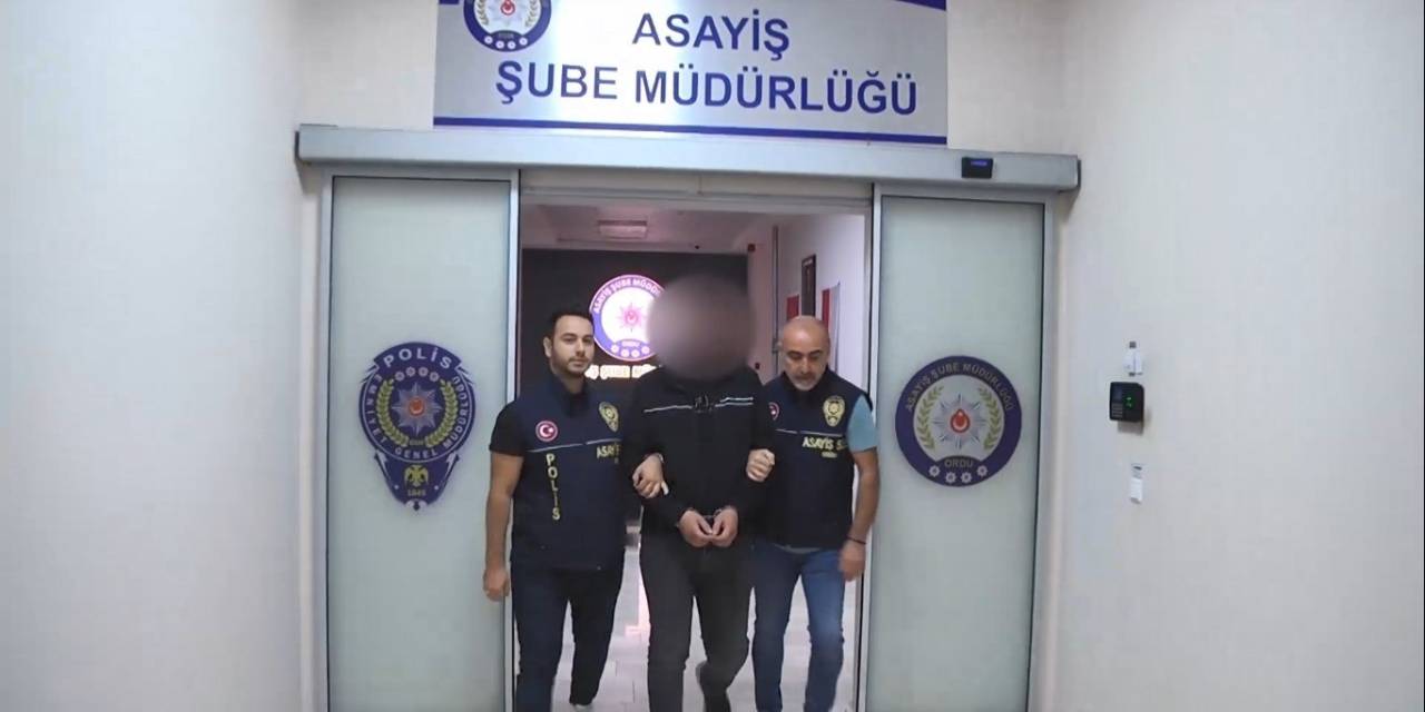 Ordu’da 9 Yıl Hapis Cezası Ve 45 Suç Kaydı Bulunan Şahıs Yakalandı