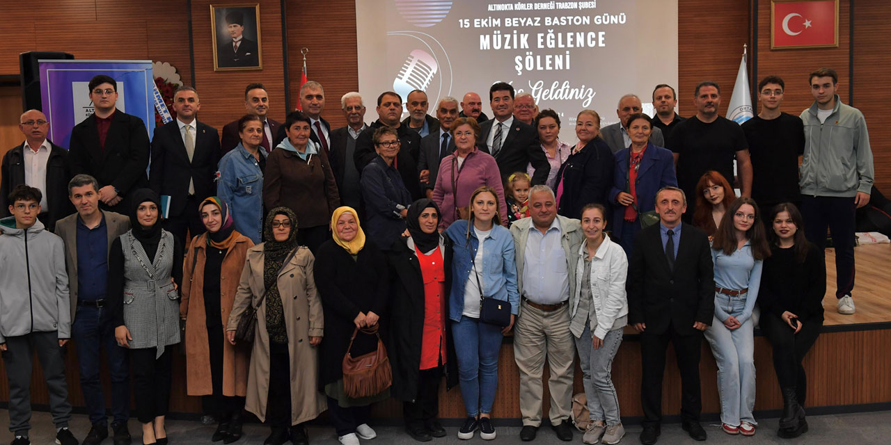 Ortahisar Belediyesi’nde Beyaz Baston Günü kutlaması yapıldı