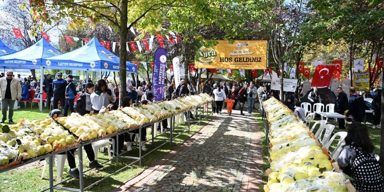 Kartepe’de Ayva Festivali Coşkusu