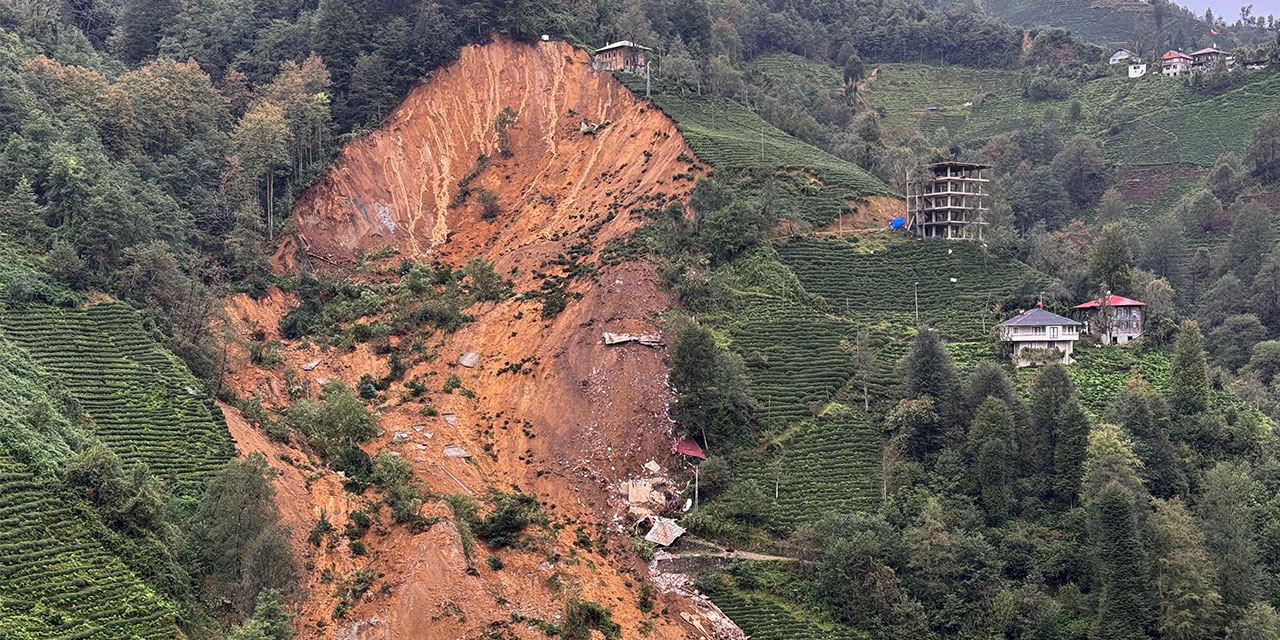 Rize Valiliği, vatandaşları heyelan ve su baskınlarına karşı uyardı