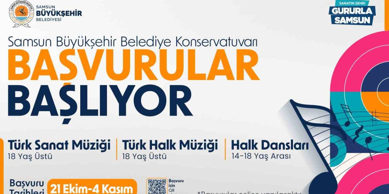 Büyükşehir Belediye Konservatuvarı Başvuruları Başladı