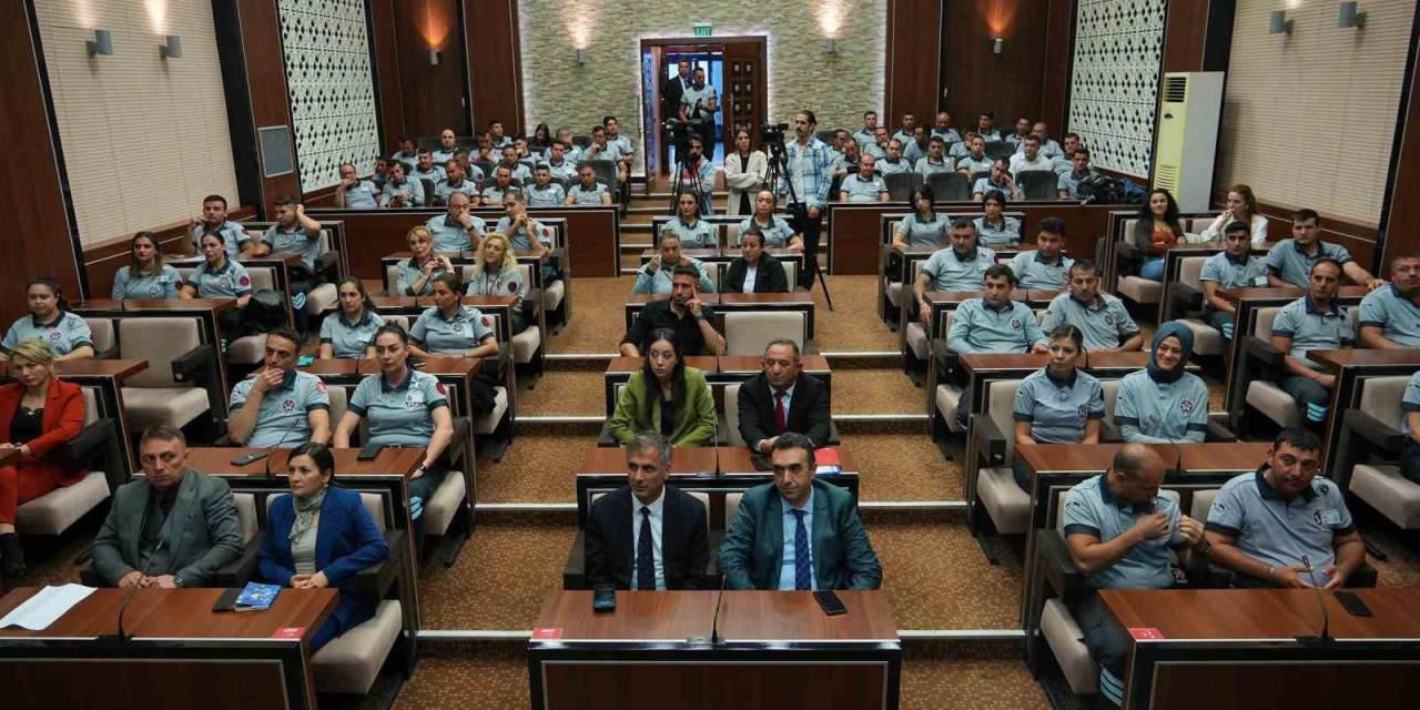 Keçiören Belediyesinin Güvenlik Personeline Afet Farkındalık Ve Yangın Eğitimi