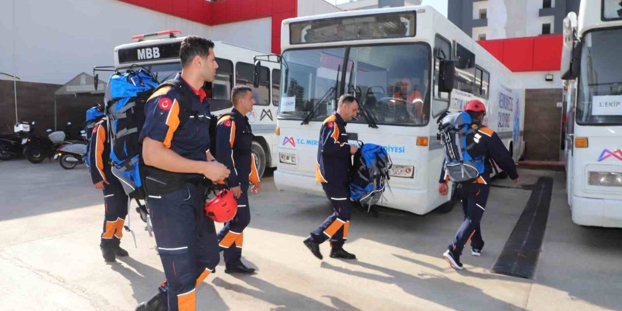 Mersin Büyükşehir Belediyesi’nden Deprem Tatbikatı
