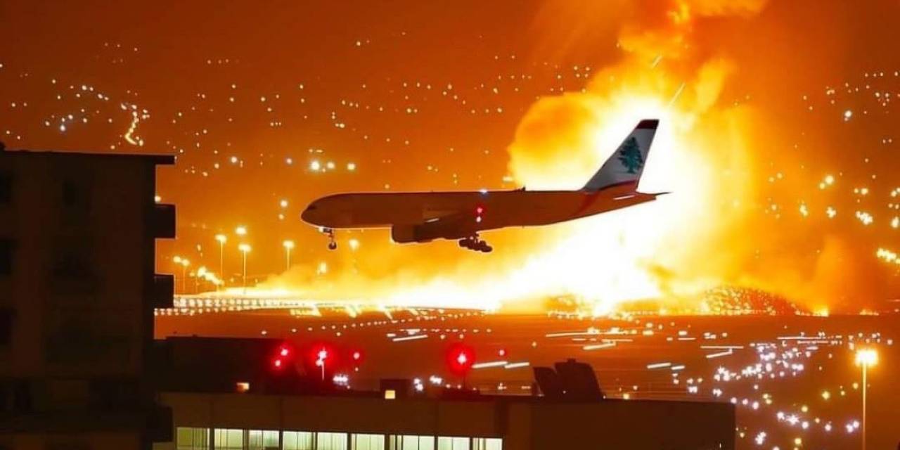 İsrail Beyrut’a 12 Hava Saldırı Gerçekleştirdi