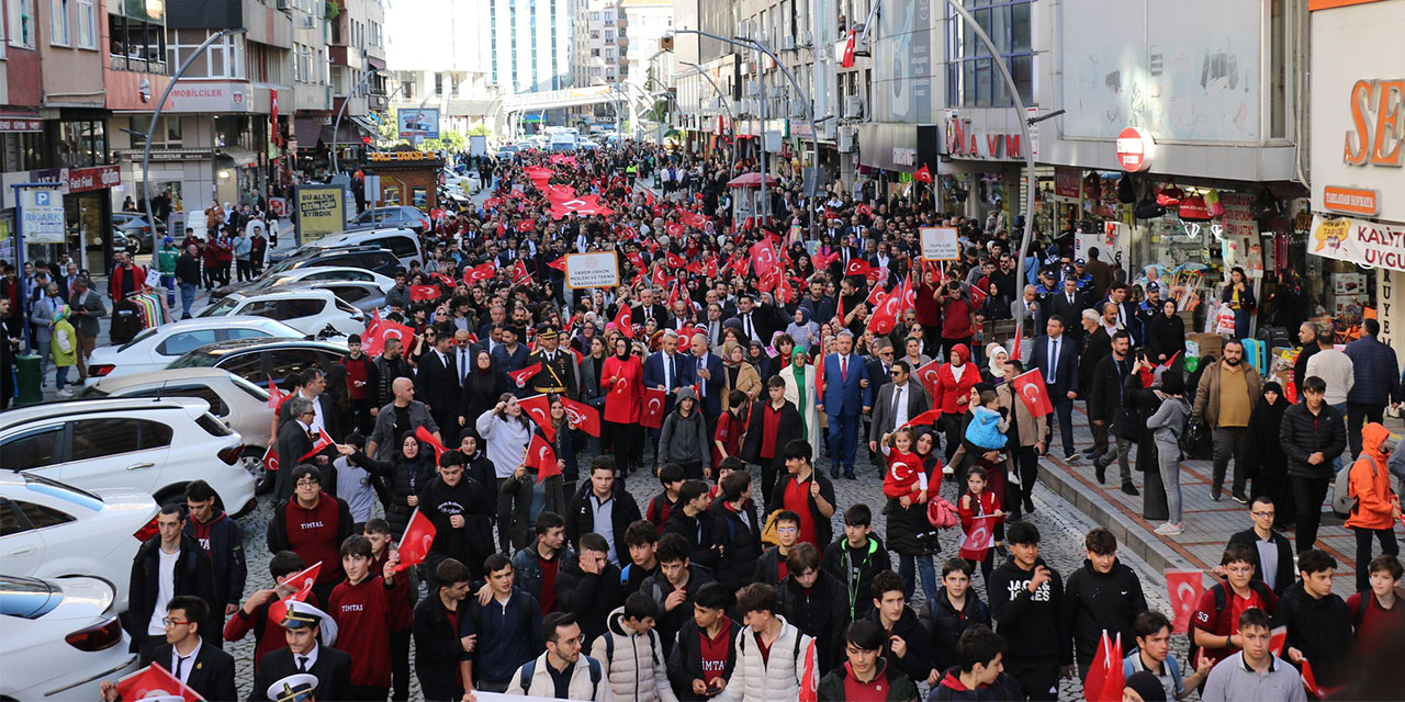 Rize’de Cumhuriyet Coşkusu