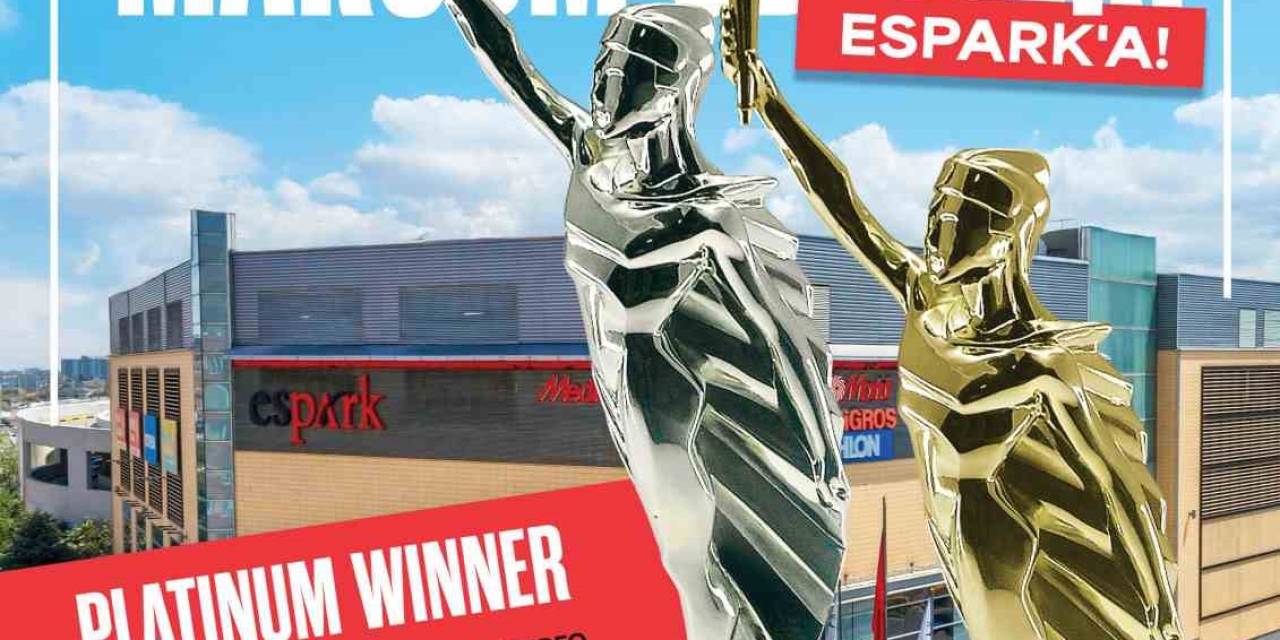 Espark Avm’ye Marcom Awards’tan 2 Uluslararası Üst Düzey Ödül