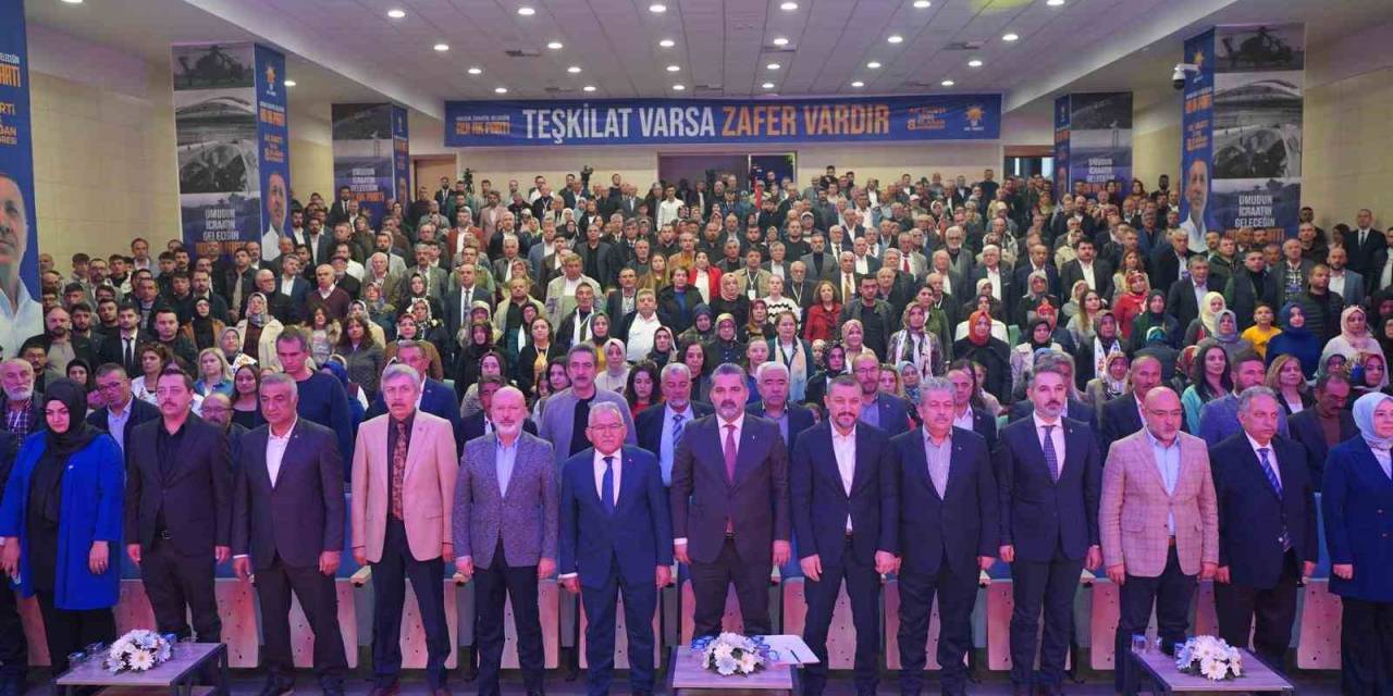 Ak Parti Talas 8. Olağan Kongresi Gerçekleştirildi