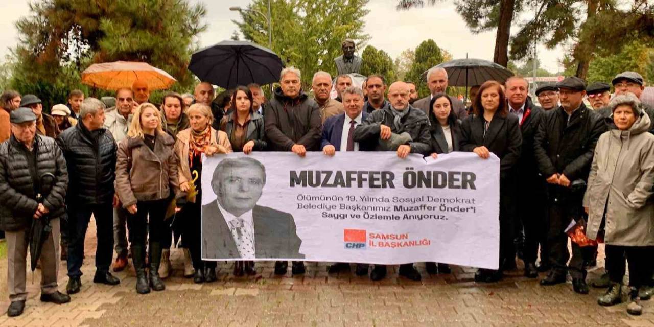 Samsun’un Kurucu Büyükşehir Belediye Başkanı Muzaffer Önder, Vefat Yıldönümünde Anıldı