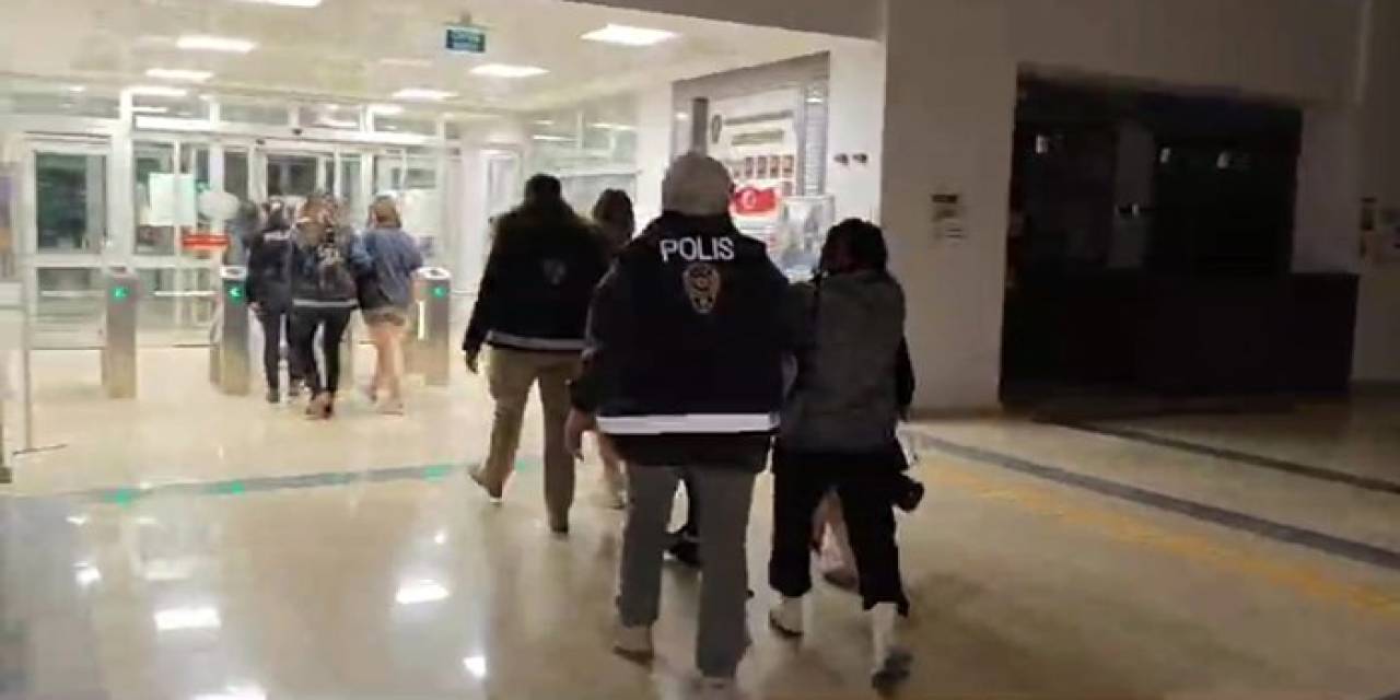 Kütahya’da Fuhuş Operasyonunda 9 Kişi Gözaltına Alındı