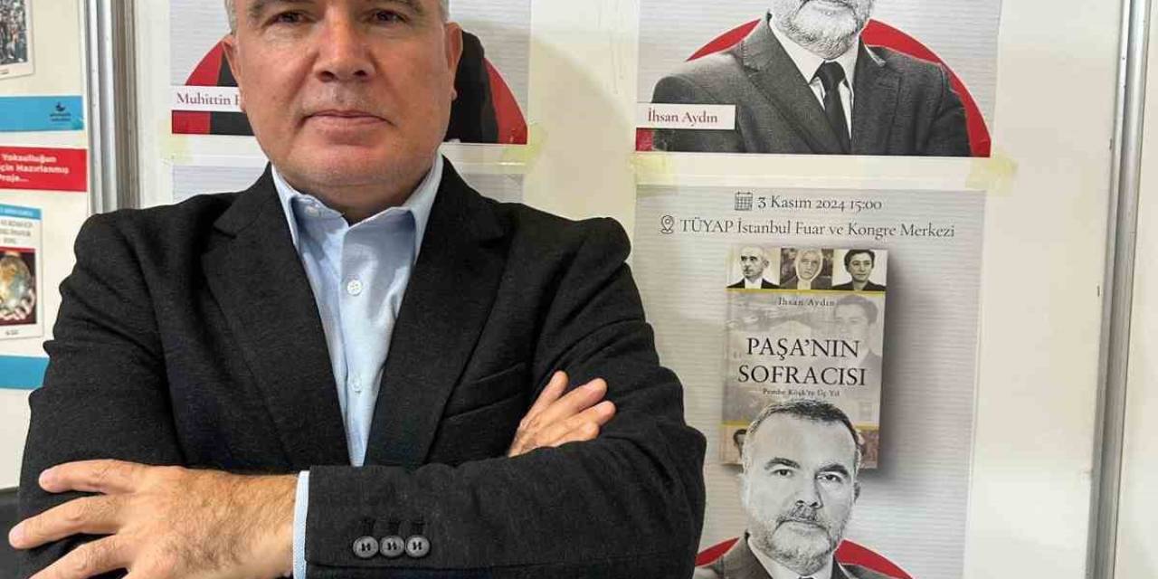 İhsan Aydın, İsmet İnönü Ve Ailesinin 3 Yılını Anlatan "Paşa’nın Sofracısı" Kitabını Okuyucuları İçin İmzaladı