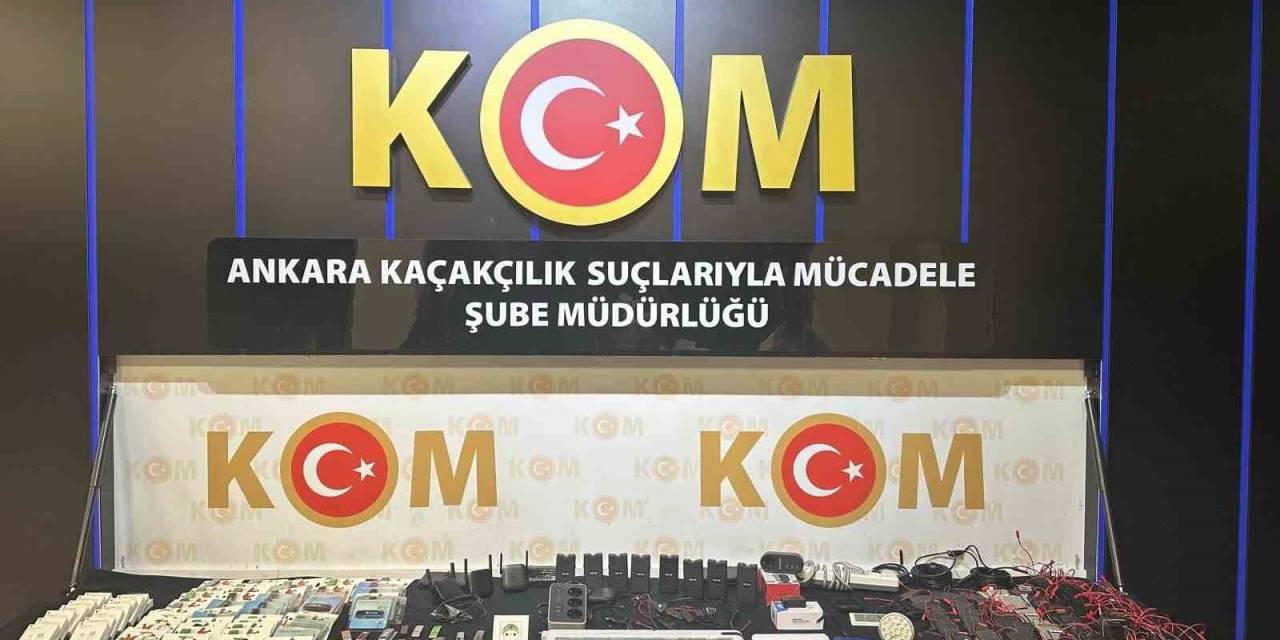 Ankara’da Kaçakçılık Operasyonu: 1 Gözaltı