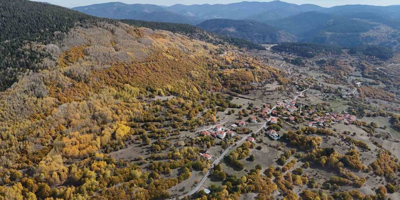 Vatandaşlar Kış Öncesi Güzel Havanın Tadını Eşsiz Doğa Manzarasıyla Çıkardı