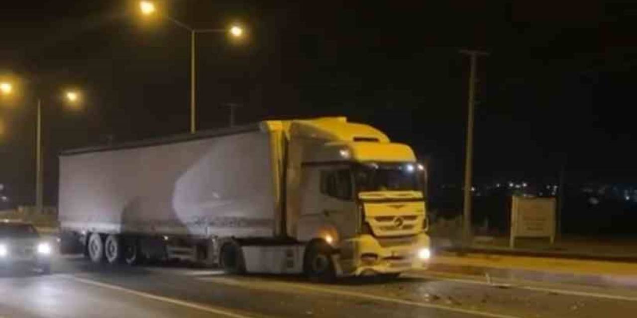 Mardin’de Tır İle Minibüse Çarpıştı: 1 Yaralı