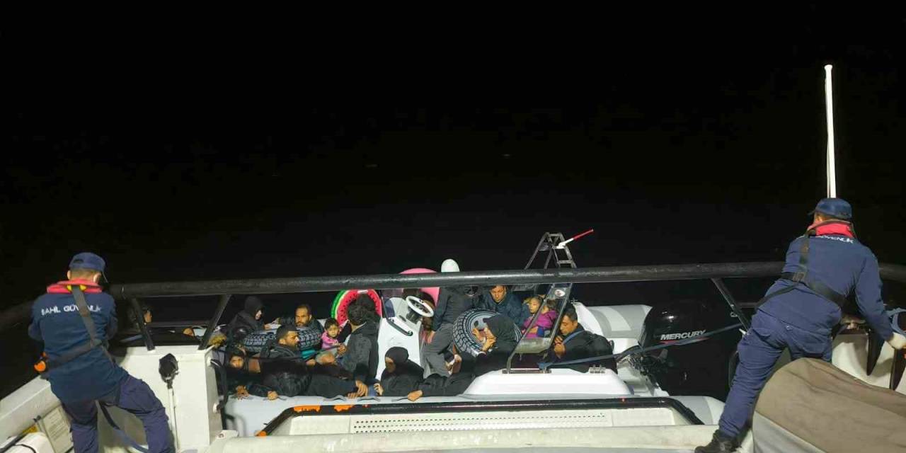 Bodrum’da 31 Düzensiz Göçmen Yakalandı: 1 Gözaltı