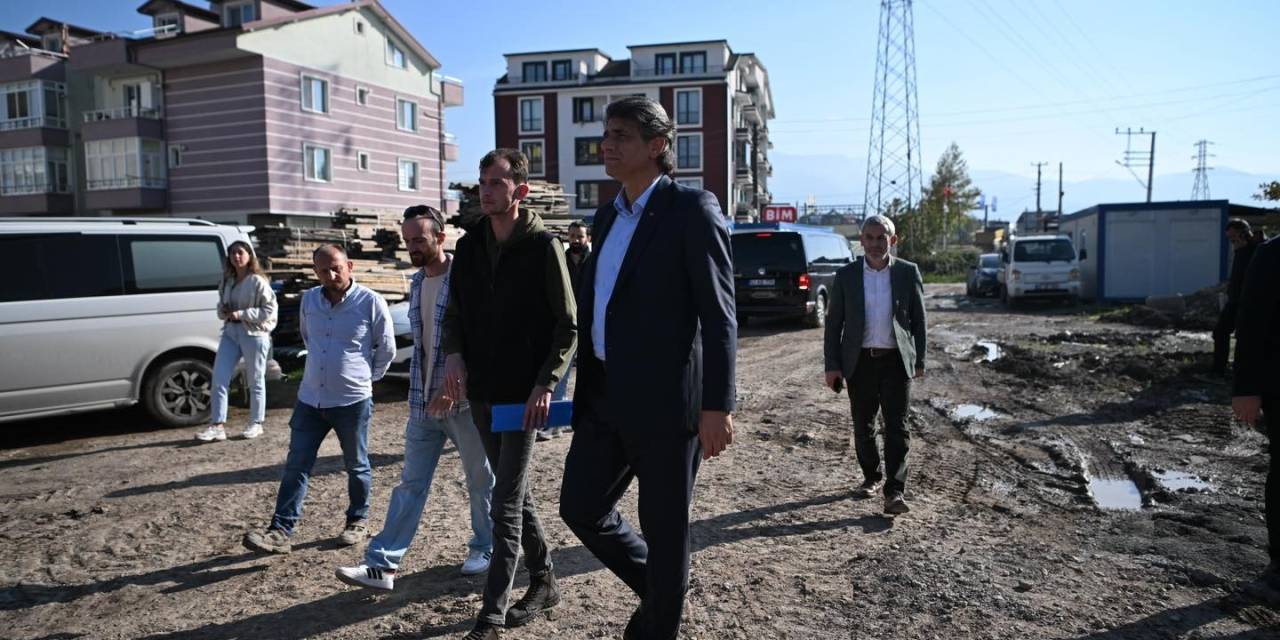 Kartepe İtfaiye Müfrezesi Binasında Çalışmalar Sürüyor