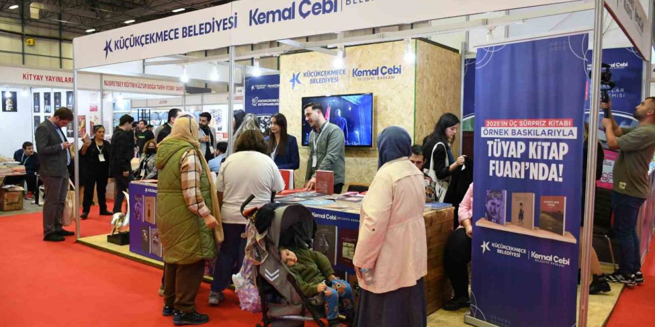 Küçükçekmece Belediyesi, Tüyap Kitap Fuarında Yerini Aldı