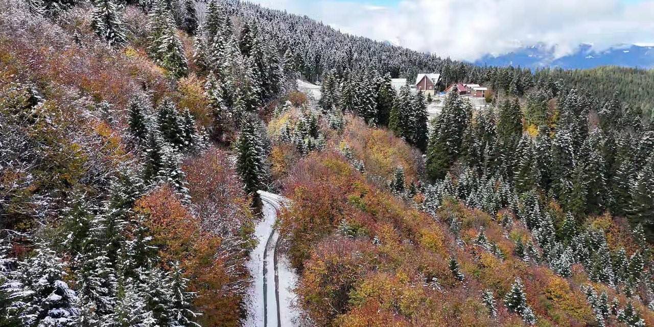 Artvin’in Dağlarında Kış, Köylerinde Sonbahar Yaşanıyor