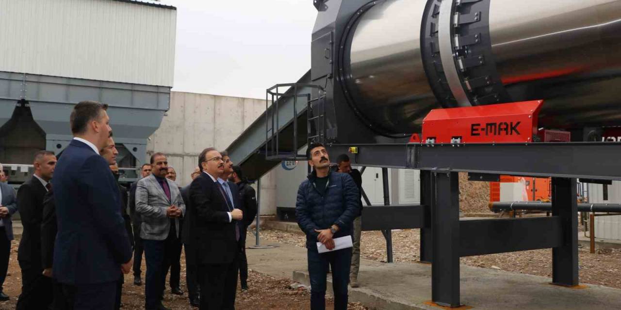 Siirt’te Asfalt Plenti Ve Taş Kırma Tesisi İnşaatı Tamamlanıyor