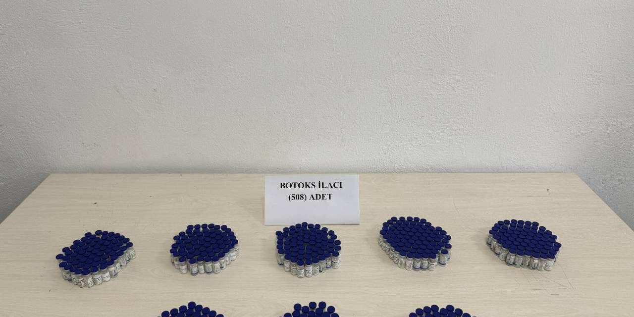Iğdır’da 2 Milyon Lira Değerinde Botoks İlacı Geçirildi