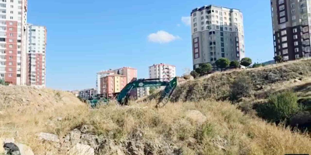 Yozgat Belediyesi’nden Dere Islah Çalışması