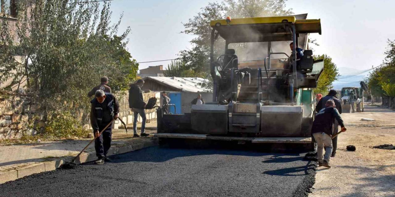 Lice Yolları Asfaltlanıyor