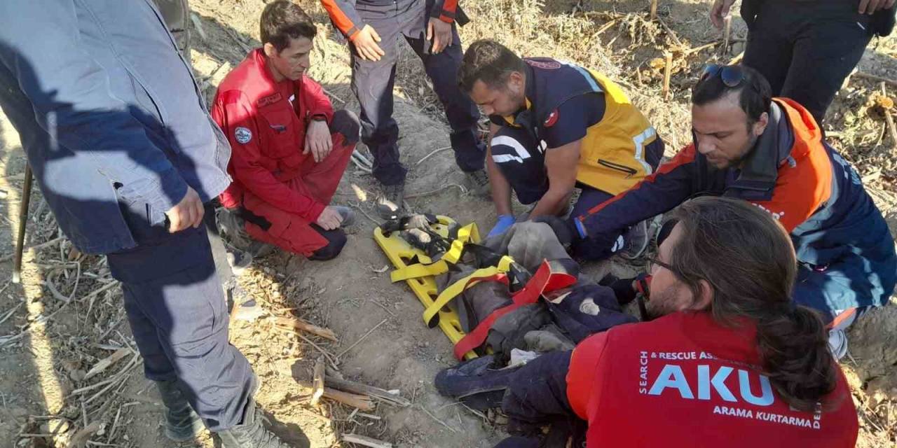 83 Yaşındaki Kayıp Şahıs Tarlada Bulundu