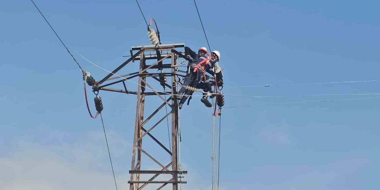 Kış Öncesi Enerji Nakil Hatlarında Bakım Ve Onarım Çalışması