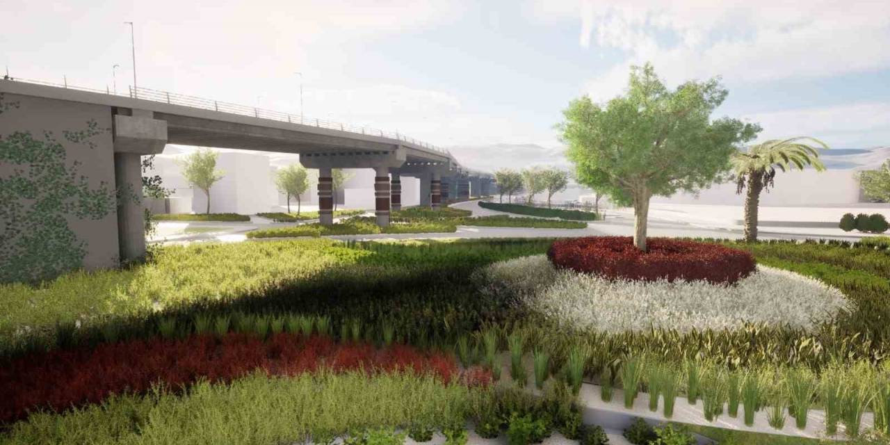 Büyükşehir’den Otogar Önüne Estetik Dokunuş