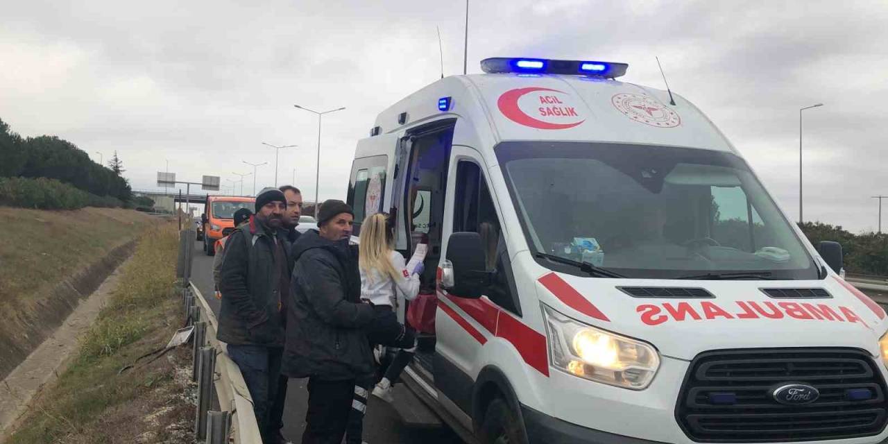 Çorlu’da Trafik Kazası: 2 Yaralı
