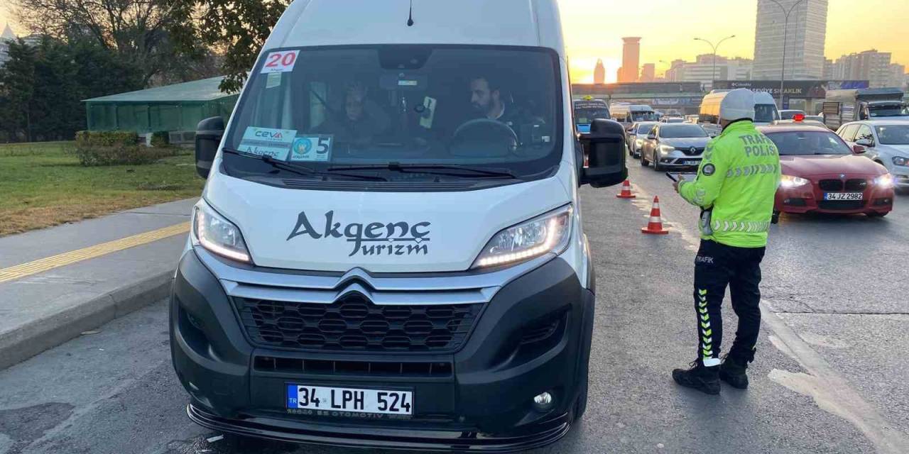 İstanbul’da Okul Servis Araçlarına Denetim: 16 Bin Lira Ceza Kesildi