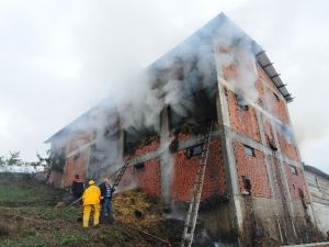 Kastamonu’da 2 Bin Balya Saman İle 3 Ton Buğday Yandı