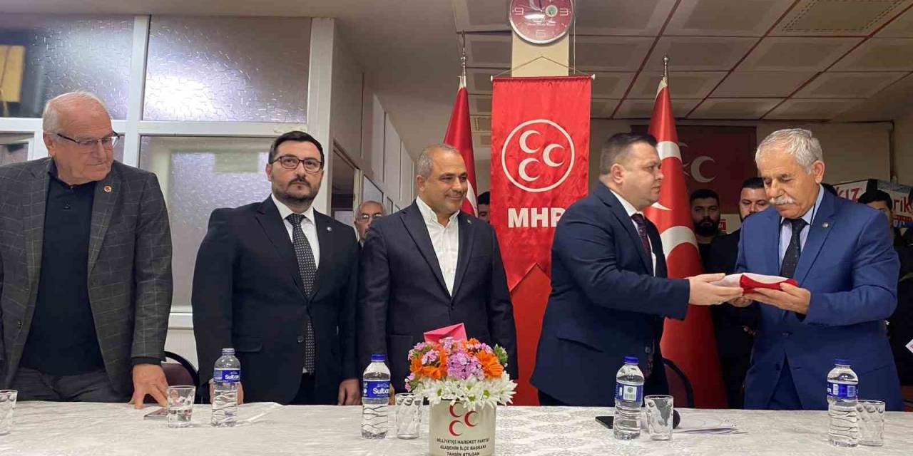 Alaşehir Mhp’de Yeni Başkan Atılgan Oldu