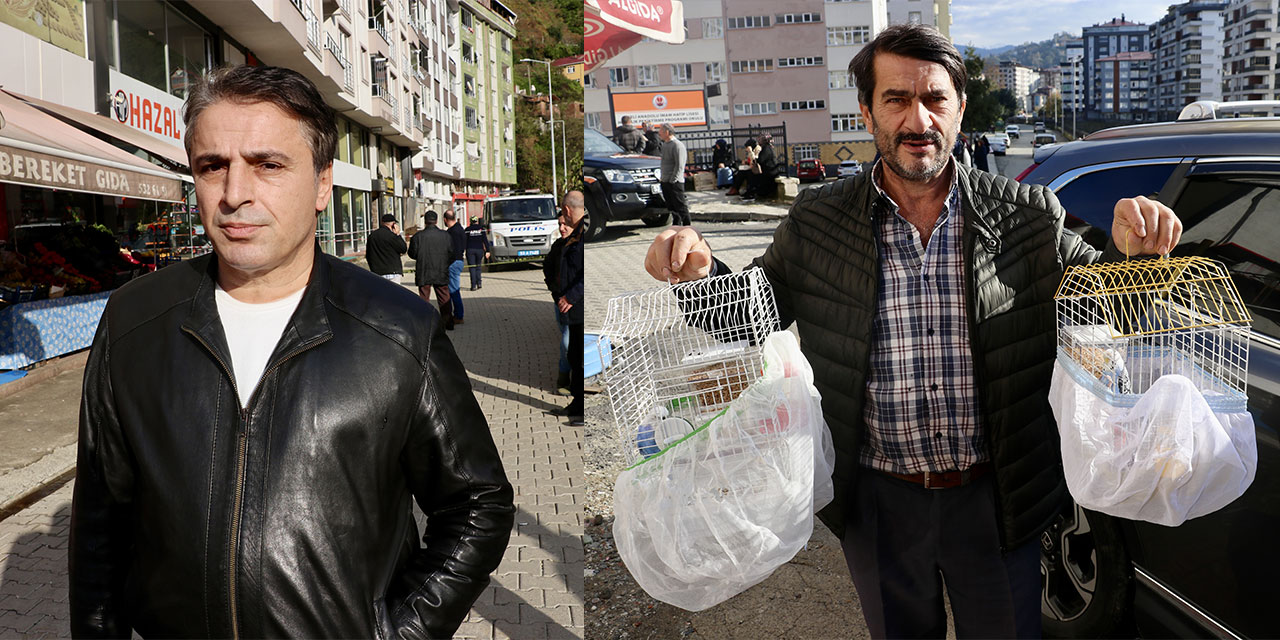 Rize'de heyelan anındaki panik bir evdeki kamera sistemiyle görüntülendi